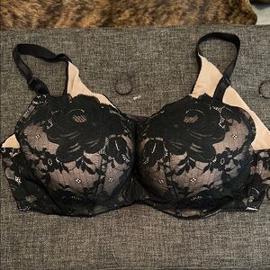 Elegant Black Lace Bra
